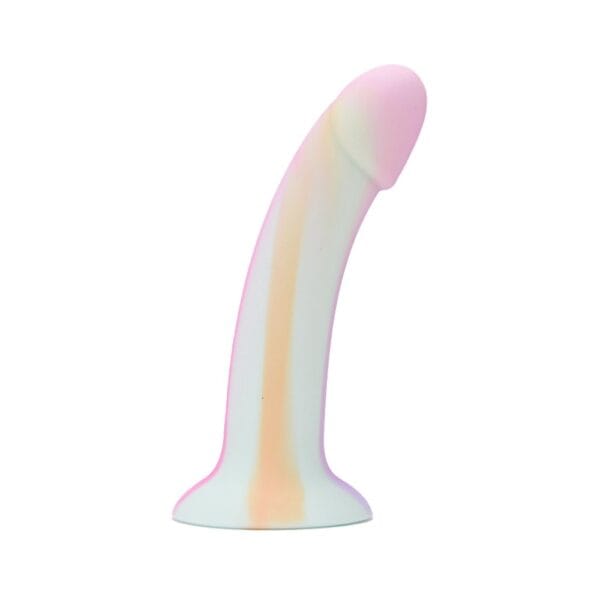 MINA Minty Silicone Glow In The Dark Suction Cup Dildo 7 Inch – image number 1