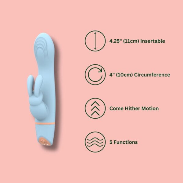 MINA Come Hither Rabbit Vibrator – image number 3