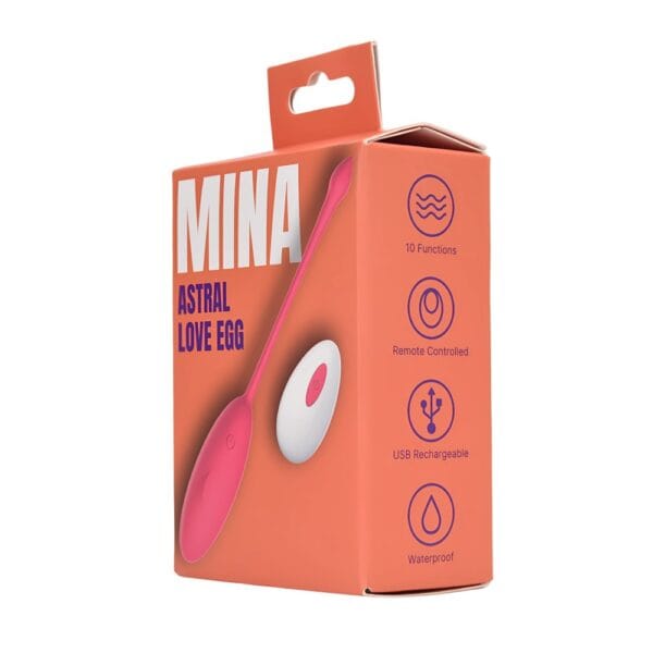 MINA Astral 10 Function Remote Control Love Egg Vibrator – image number 4