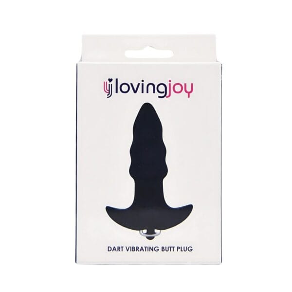 Loving Joy Dart Ribbed 7 Function Vibrating Butt Plug – image number 4