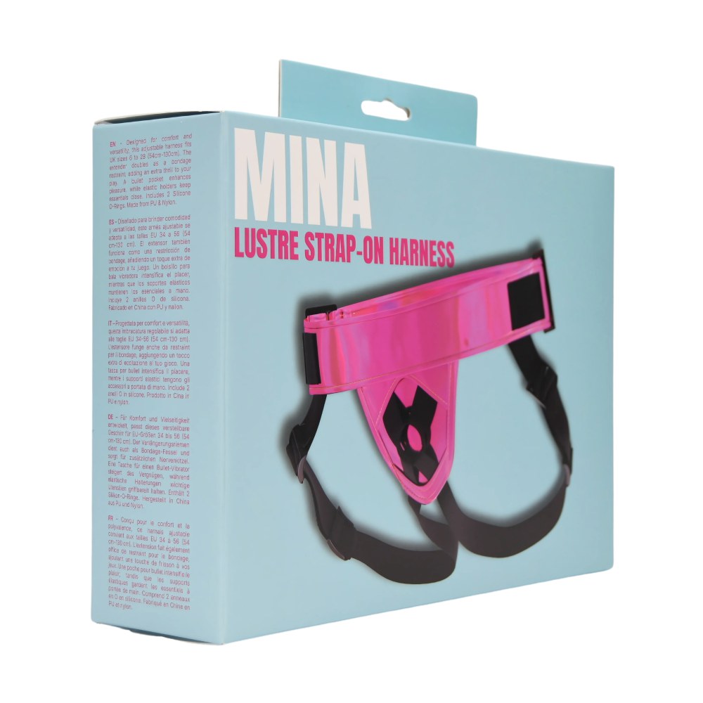 MINA Lustre Pink Strap-On Harness – image number 3