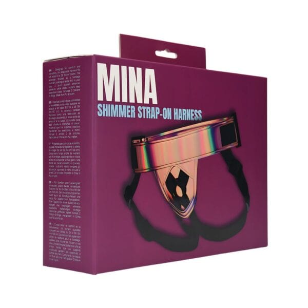 MINA Shimmer Strap-On Harness with O-Rings – image number 2