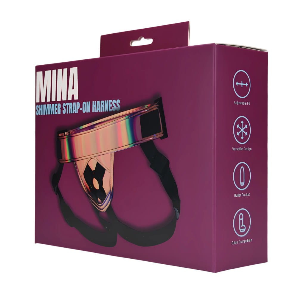 MINA Shimmer Strap-On Harness with O-Rings – image number 4