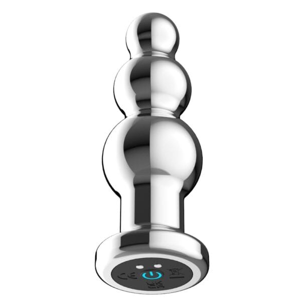 Toosh Remote Control Metal Vibrating Anal Beads – image number 2