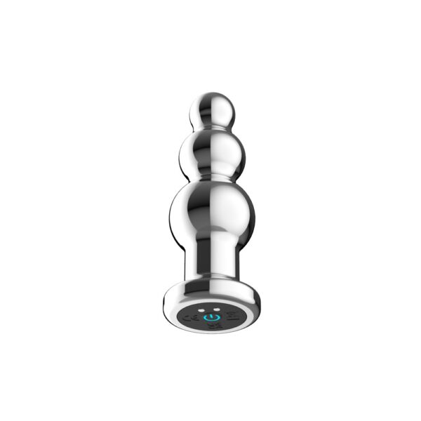 Toosh Remote Controlled Metal Vibrating Anal Beads – image number 2
