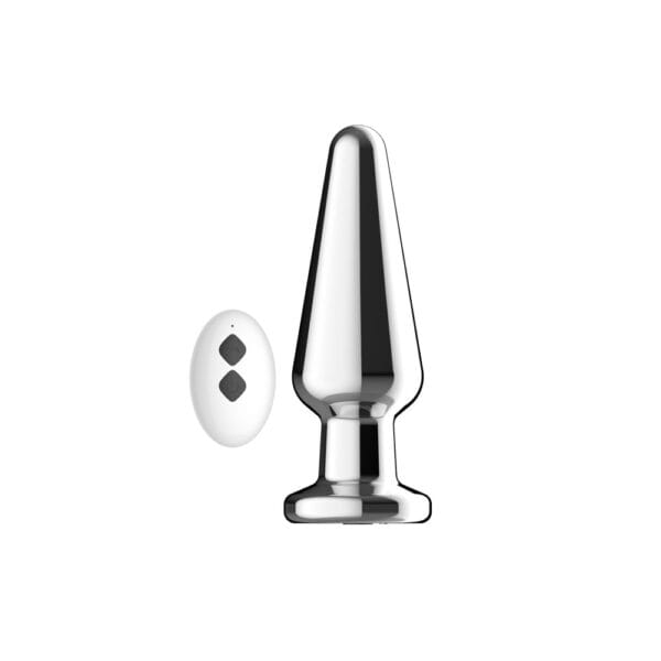 Toosh Remote Controlled Metal Vibrating Butt Plug – image number 1