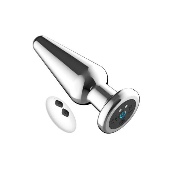 Toosh Remote Controlled Metal Vibrating Butt Plug – image number 2