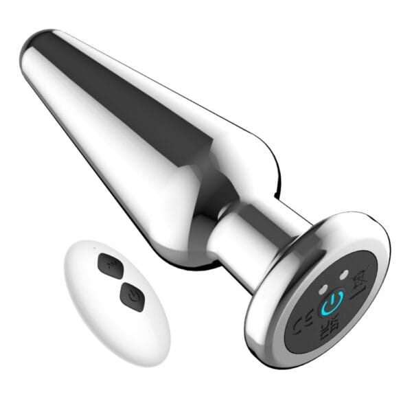 Toosh Remote Control Metal Vibrating Butt Plug – image number 1