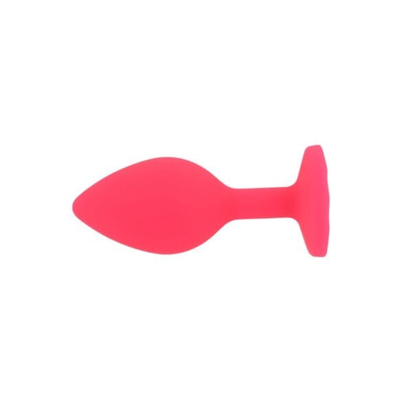 Toosh Pink Silicone Butt Plug Small – image number 1