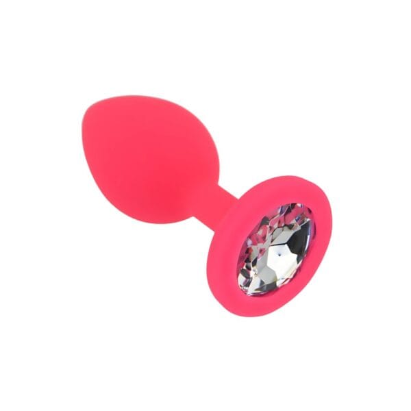 Toosh Pink Silicone Butt Plug Small – image number 2