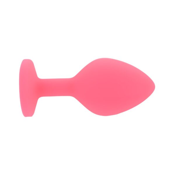 Toosh Pink Silicone Butt Plug Medium – image number 2
