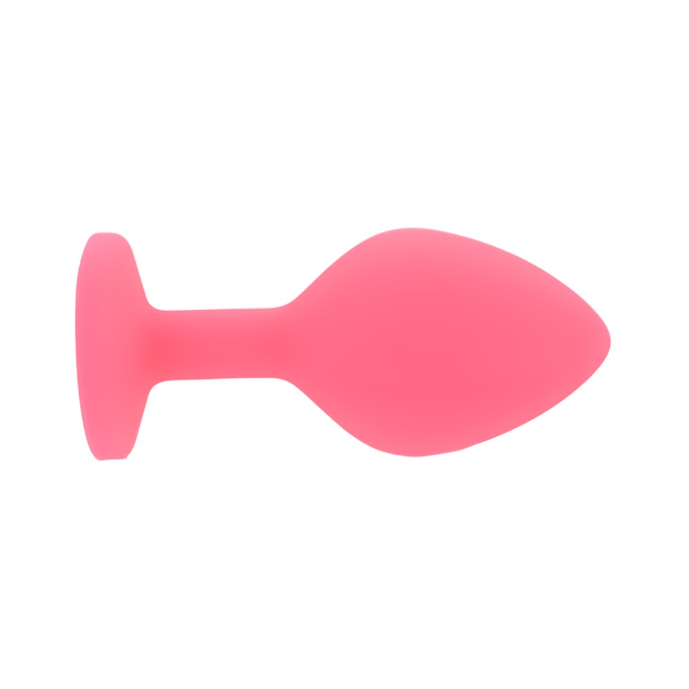Toosh Pink Silicone Butt Plug Medium – image number 2