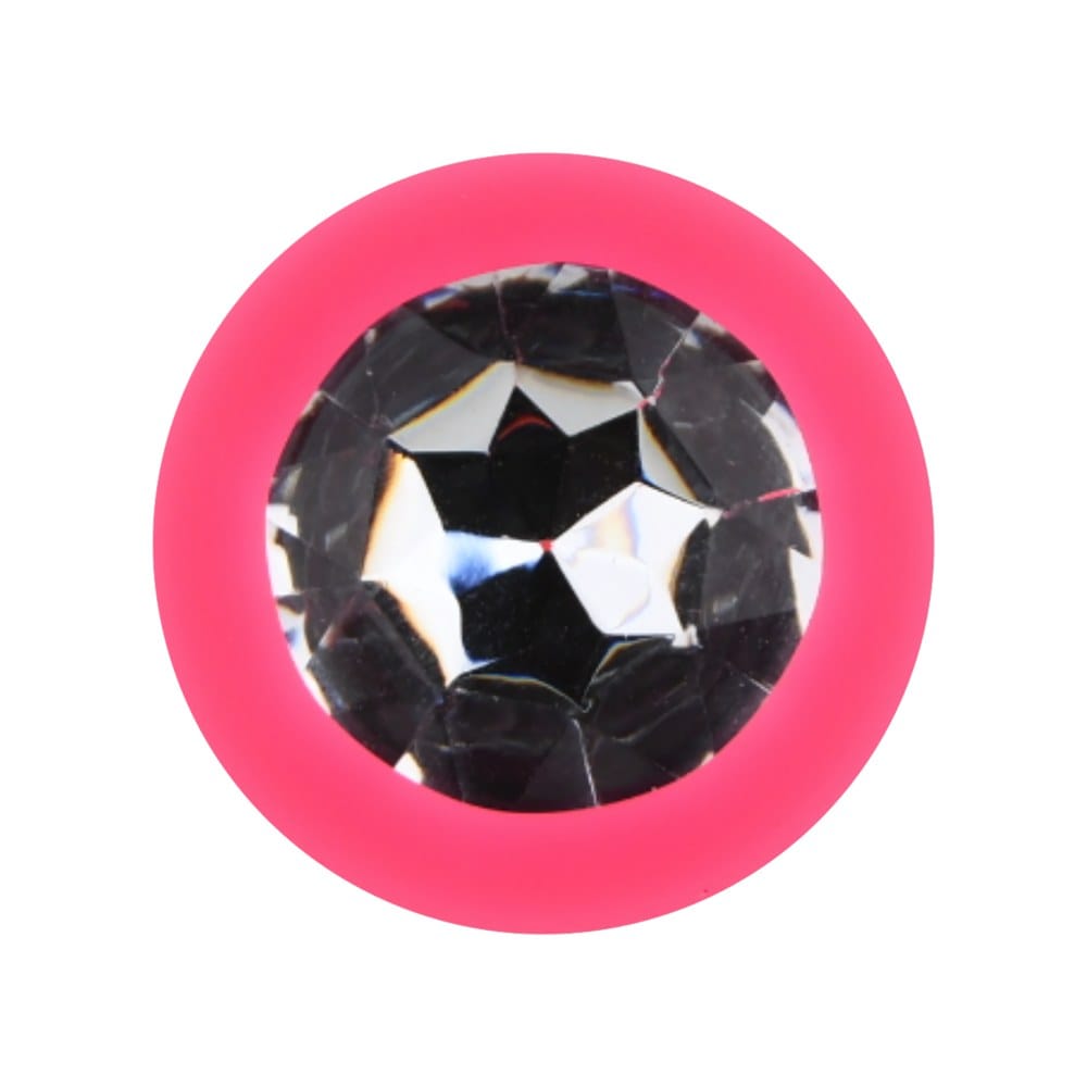 Toosh Pink Silicone Large Butt Plug – image number 3