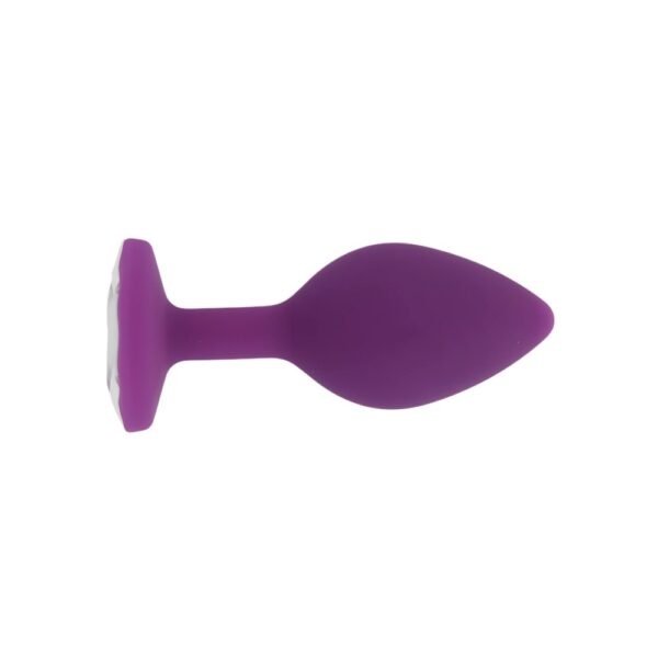 Toosh Purple Silicone Butt Plug Small – image number 2