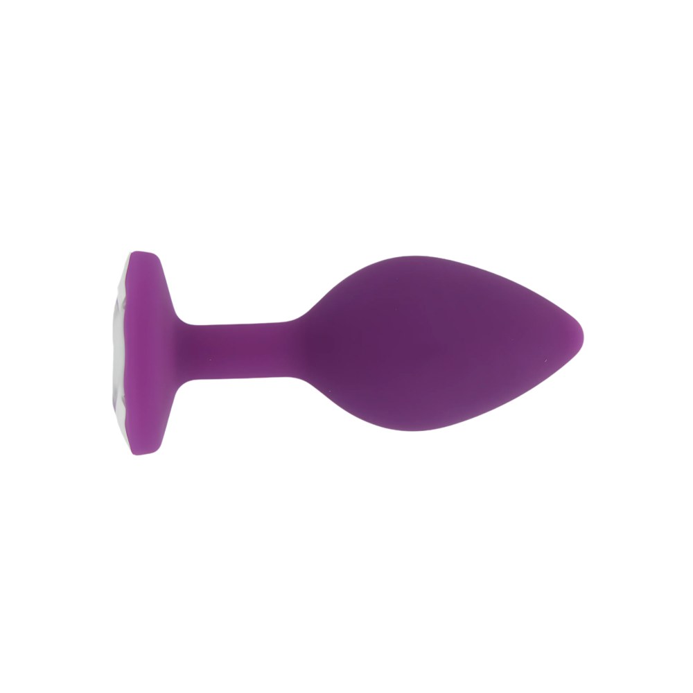 Toosh Purple Silicone Butt Plug Small – image number 2