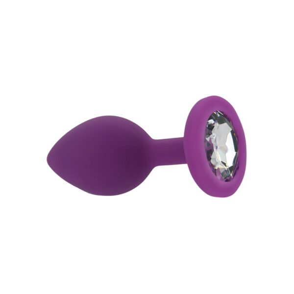 Toosh Purple Silicone Butt Plug Small – image number 3