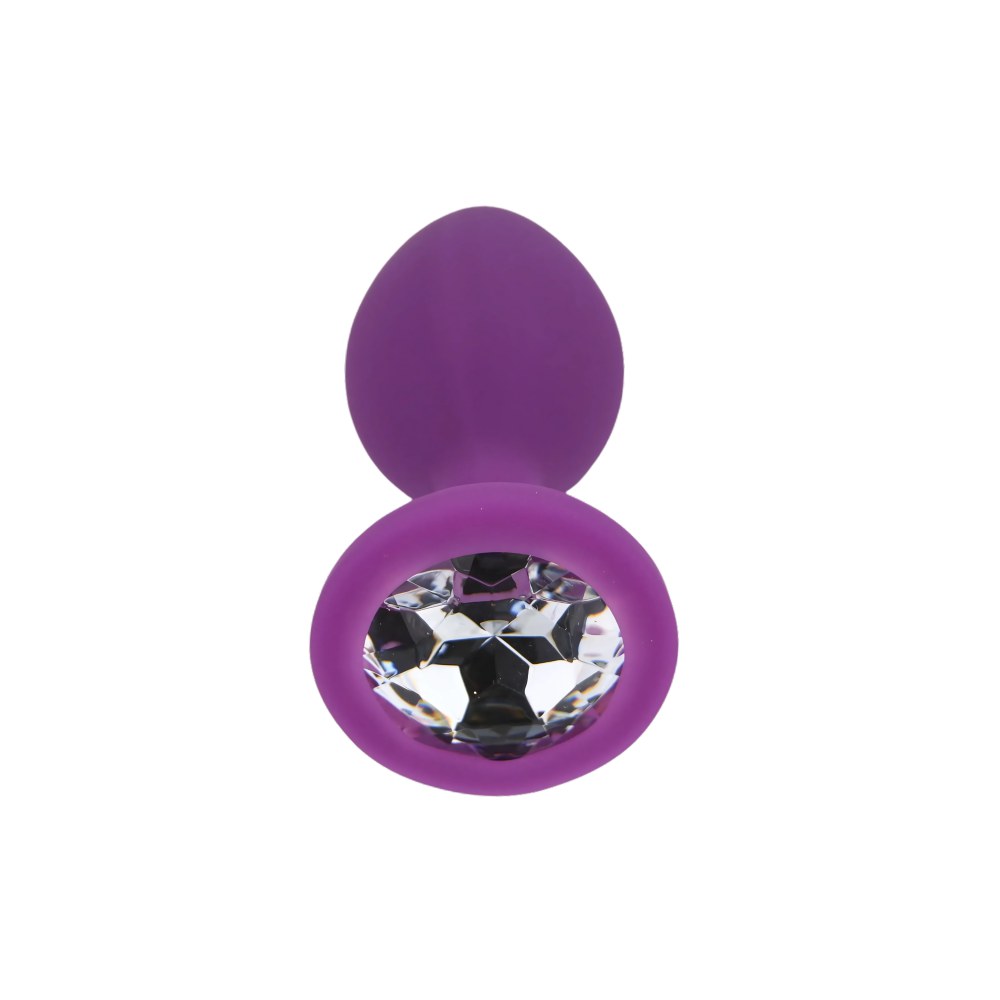 Toosh Purple Silicone Butt Plug Small – image number 5