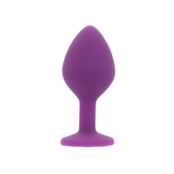 Toosh Purple Silicone Butt Plug Medium – image number 1