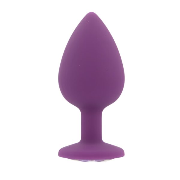 Toosh Purple Silicone Butt Plug Large – image number 1