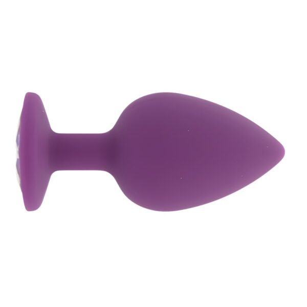 Toosh Purple Silicone Butt Plug Large – image number 2
