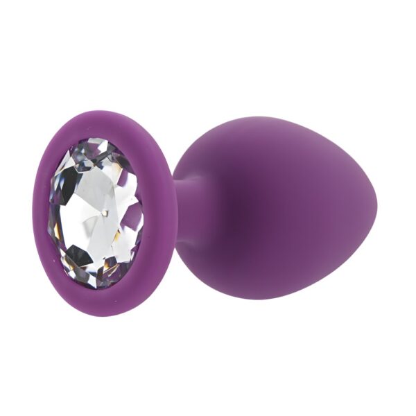 Toosh Purple Silicone Butt Plug Large – image number 3