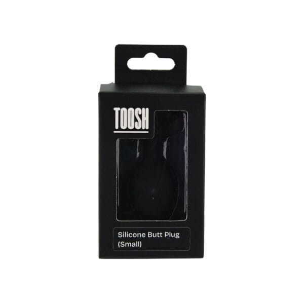 Toosh Black Silicone Small Butt Plug – image number 5