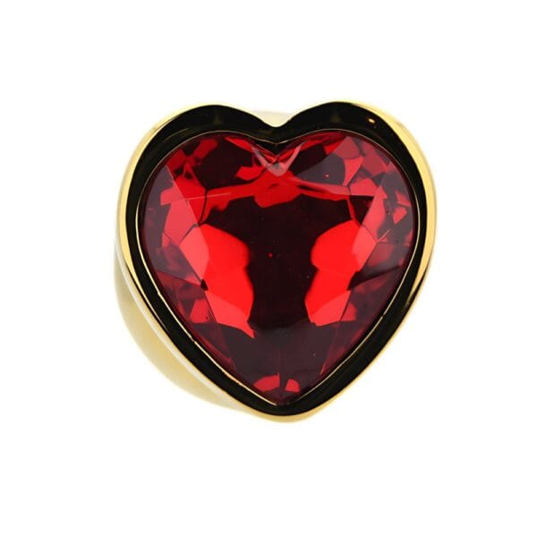 Toosh Heart Shaped Gold Butt Plug – image number 4