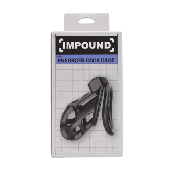 Impound Enforcer Cock Cage Male Chastity Device – image number 3
