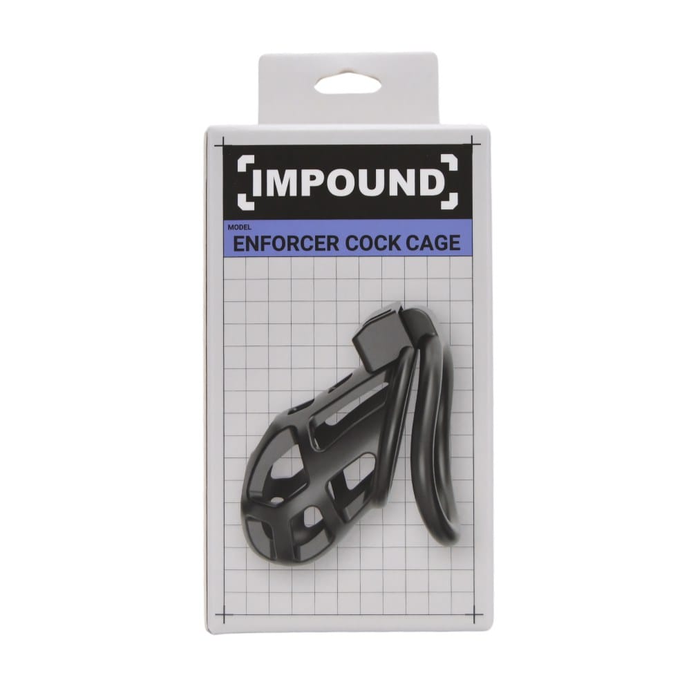 Impound Enforcer Cock Cage Male Chastity Device – image number 3