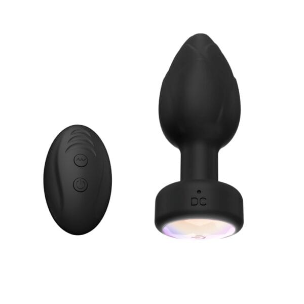 Toosh Remote Controlled Light Up Vibrating Butt Plug – image number 1
