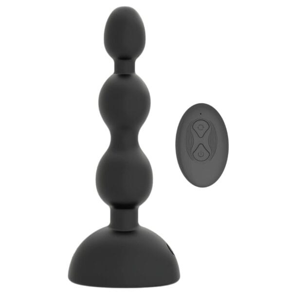 Toosh Remote Control 10 Function Vibrating Anal Beads – image number 1