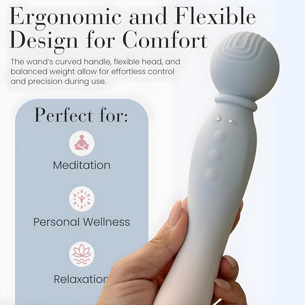 MYLO 3-In-1 Air Body Wand Massager – image number 3