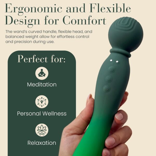 MYLO 3-In-1 Body Wand Massager Earth – image number 2