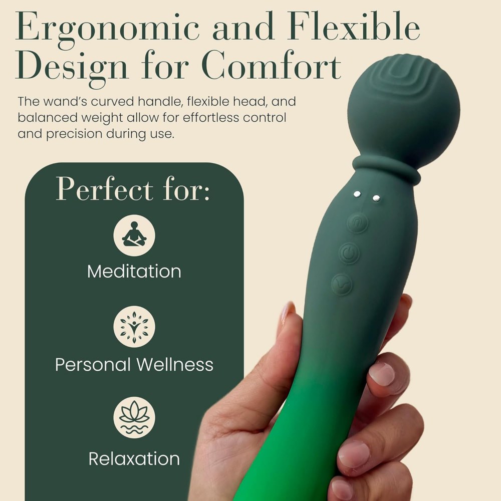 MYLO 3-In-1 Body Wand Massager Earth – image number 2