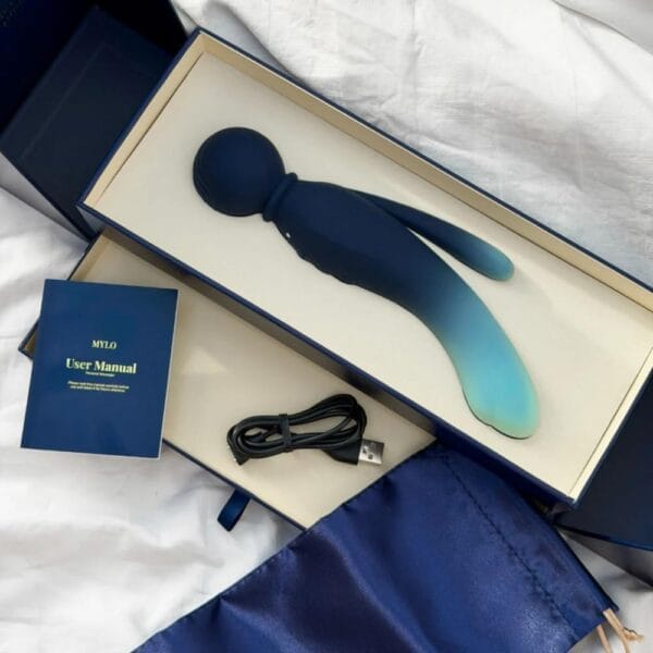 MYLO 3-In-1 Waterproof Massage Wand Vibrator – image number 3