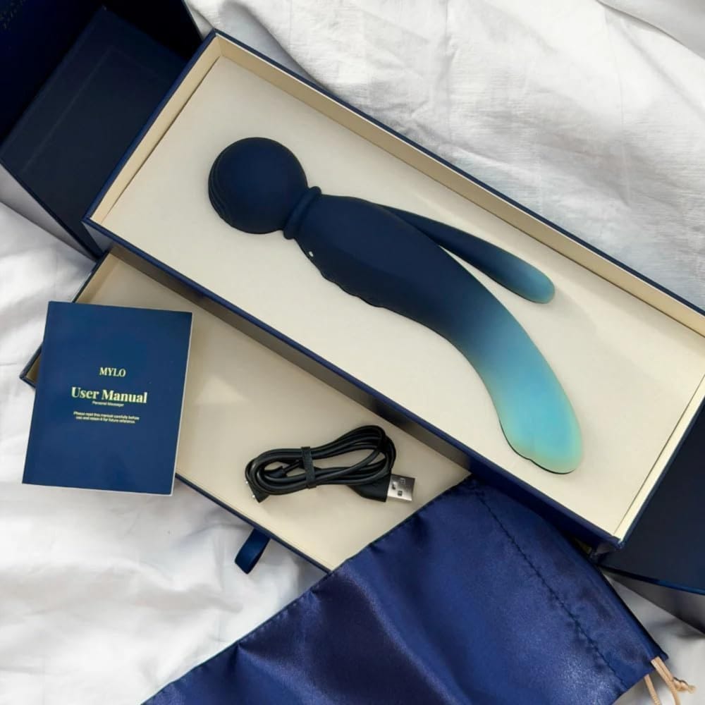 MYLO 3-In-1 Waterproof Massage Wand Vibrator – image number 3