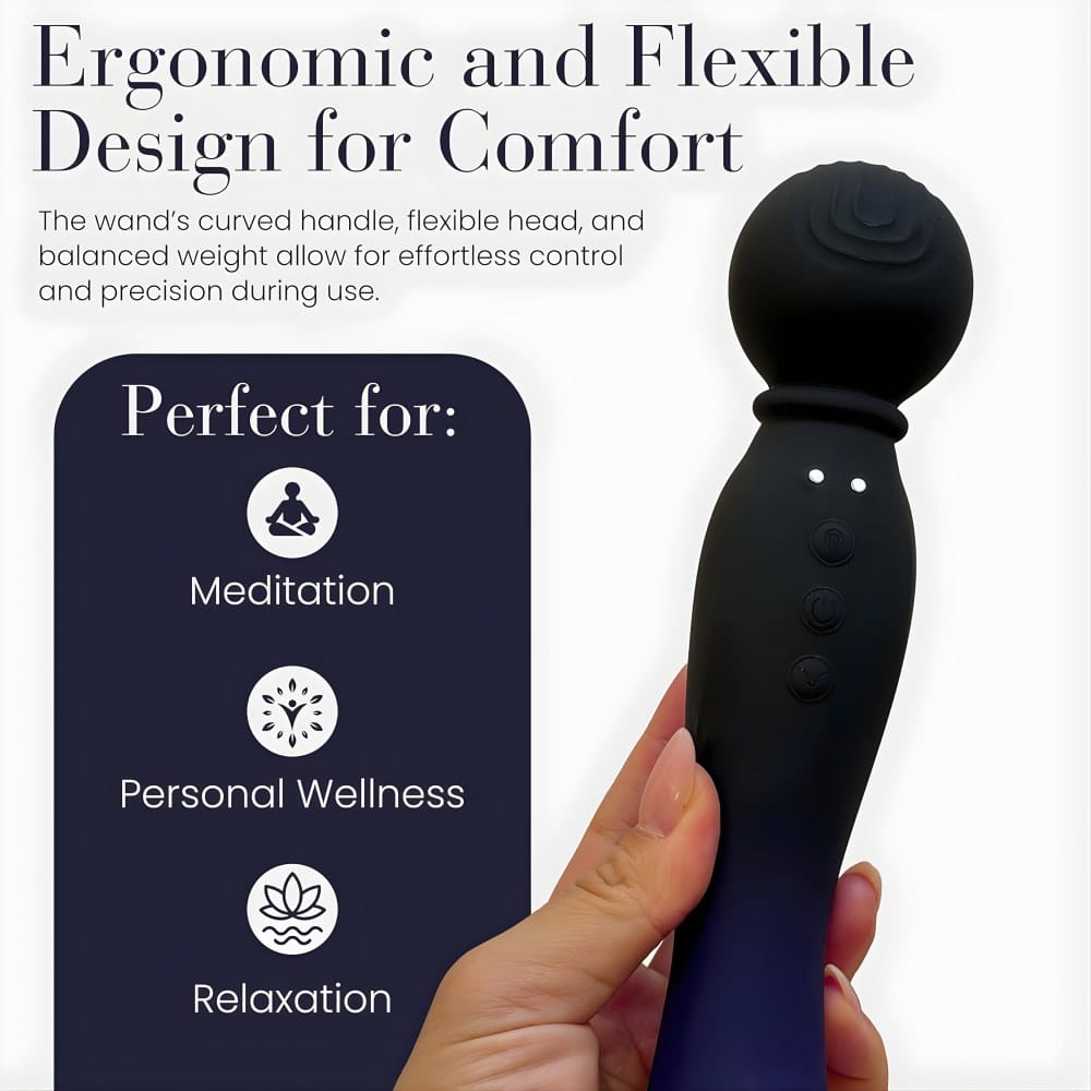 MYLO 3-In-1 Spirit Body Wand Massager Vibrator – image number 3