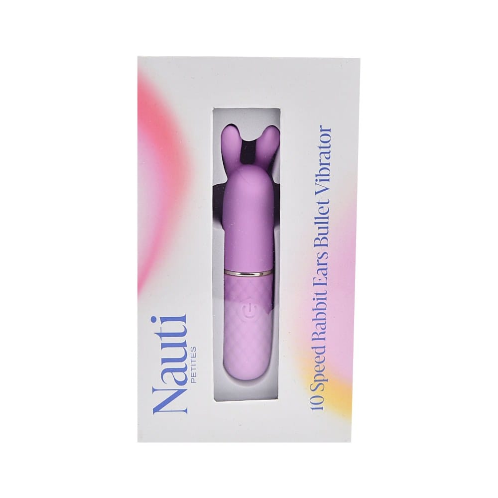 Nauti Petites 10 Speed Rabbit Ears Bullet Vibrator – image number 4