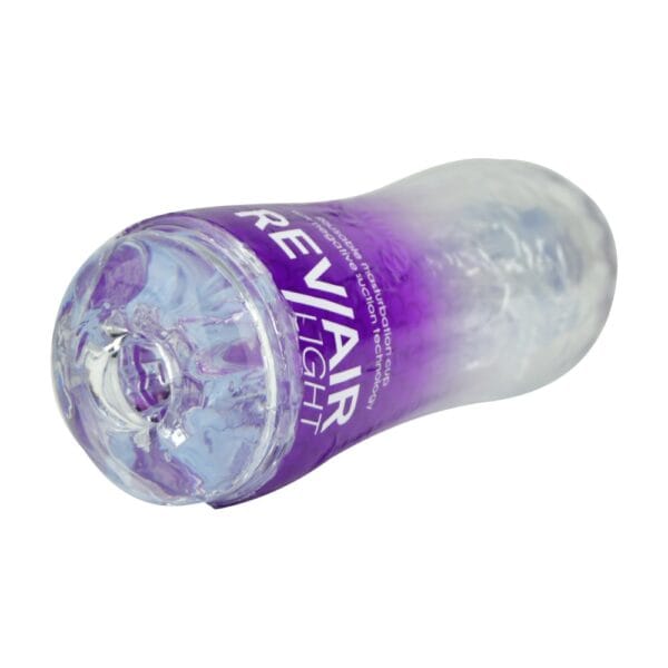 Rev-Air Light Clear Reusable Male Masturbation Cup – image number 2