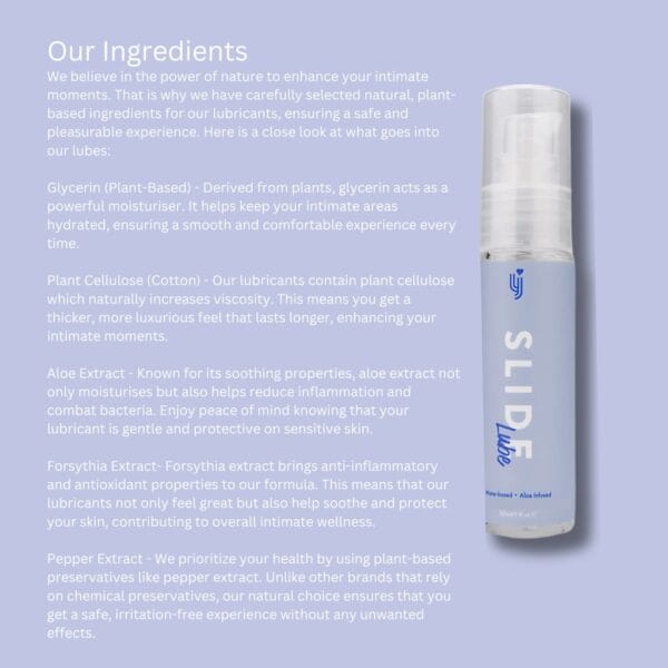 Loving Joy Slide Aloe-Infused Water-Based Lubricant 30ml – image number 2