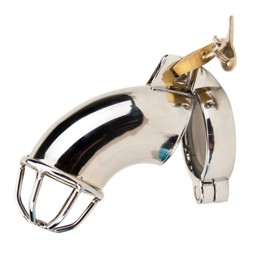 Impound Exhibition Stainless Steel Male Chastity Device – image number 2