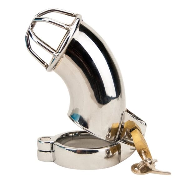 Impound Exhibition Stainless Steel Male Chastity Device – image number 3