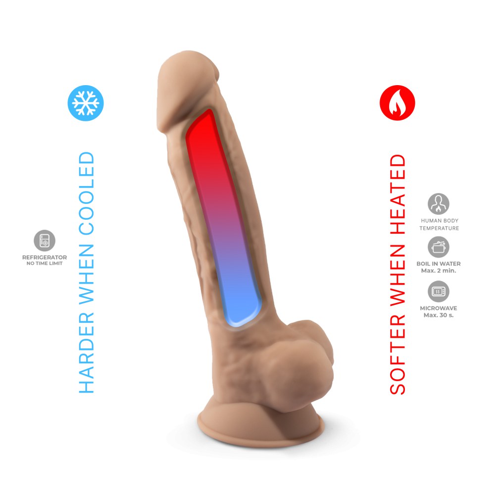 SilexD Realistic Silicone Dildo with Suction Cup and Balls 7 Inch – image number 5