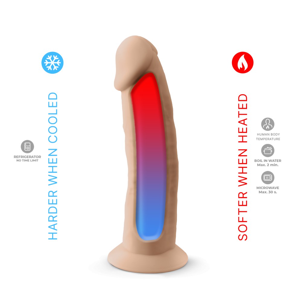SilexD Realistic Silicone Suction Cup Dildo 7.5 Inch – image number 3