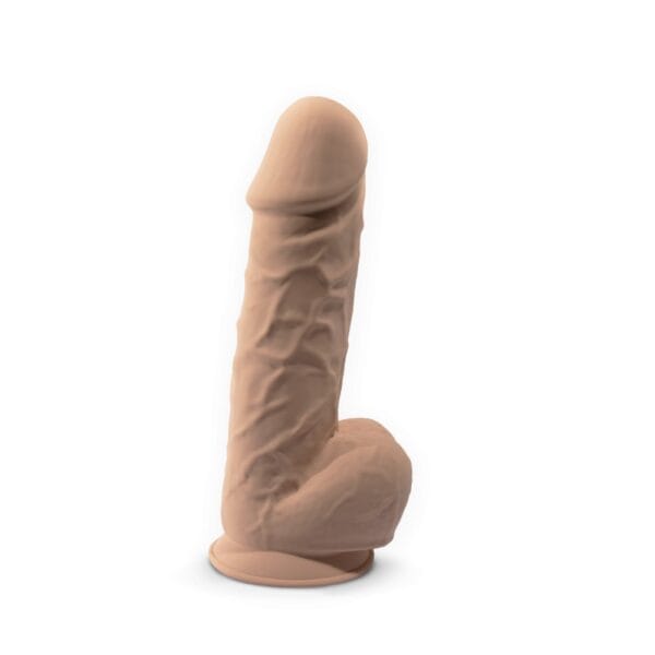 SilexD Realistic Silicone Suction Cup Dildo with Balls 8.5 Inch – image number 1
