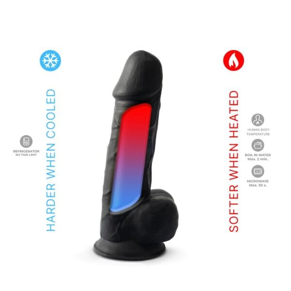 SilexD Realistic Silicone Girthy Suction Cup Dildo 8.5 Inch – image number 4