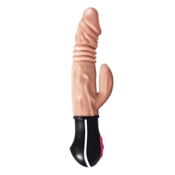 Nasstoys Realistic Warming Thrusting Vibrating Dildo Flesh – image number 1