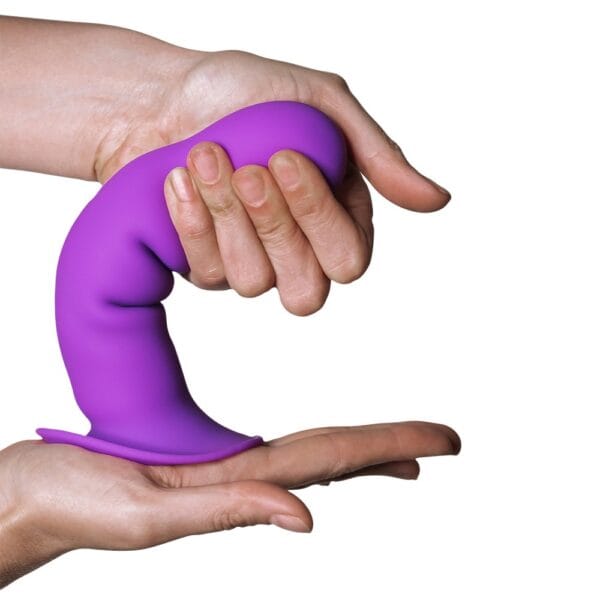 Adrien Lastic Ribbed Suction Cup Silicone Dildo 7 Inch – image number 2