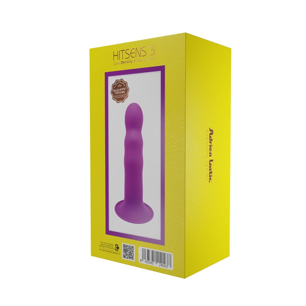 Adrien Lastic Ribbed Suction Cup Silicone Dildo 7 Inch – image number 4
