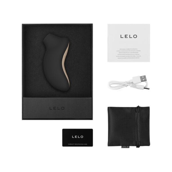 LELO SONA Black Sonic Clitoral Massager – image number 3